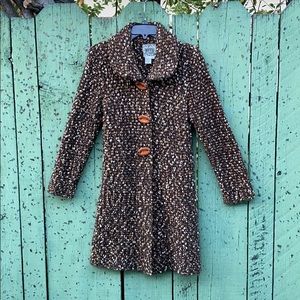 Long multi colored sweater